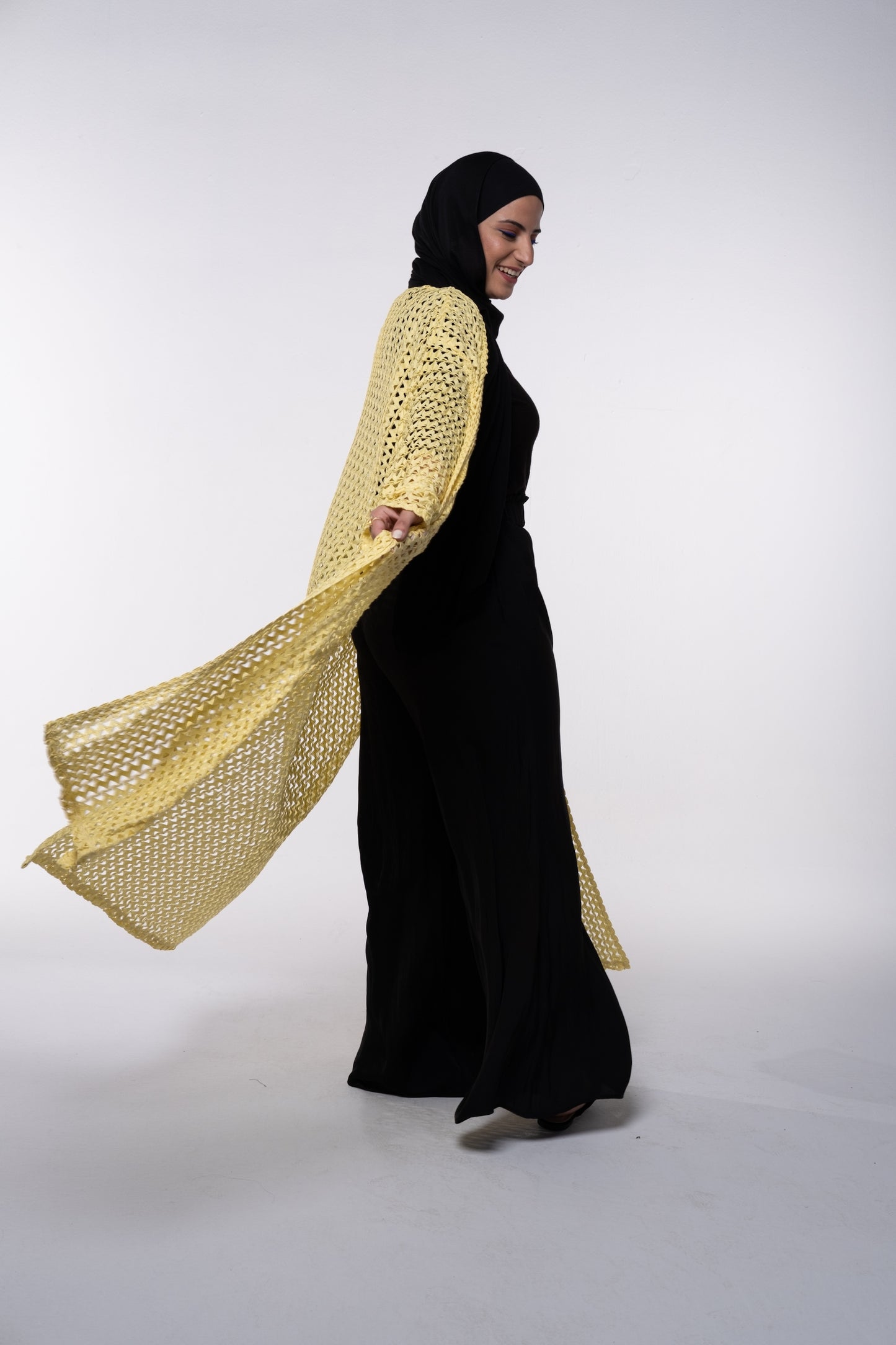 The Fishnet Cardigan