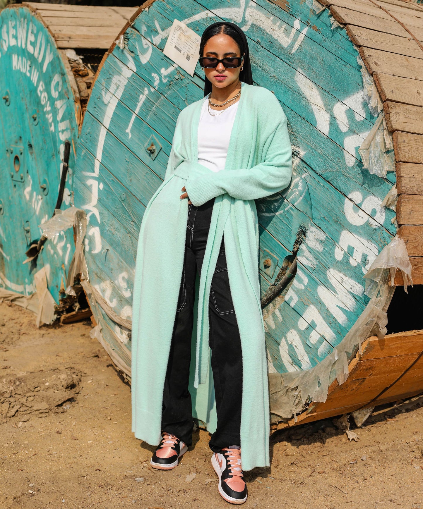Fluffy Cardigan Mint