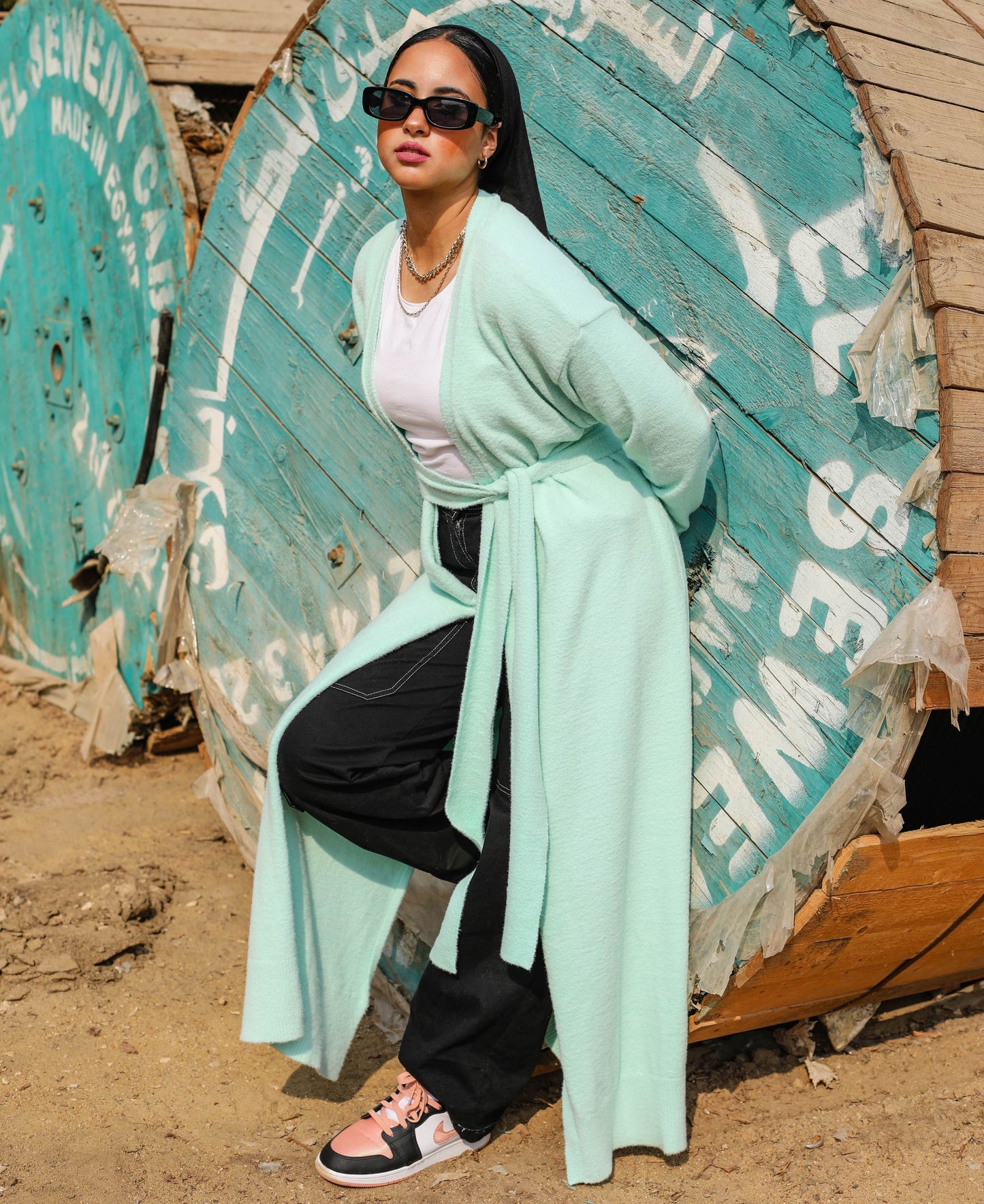 Fluffy Cardigan Mint