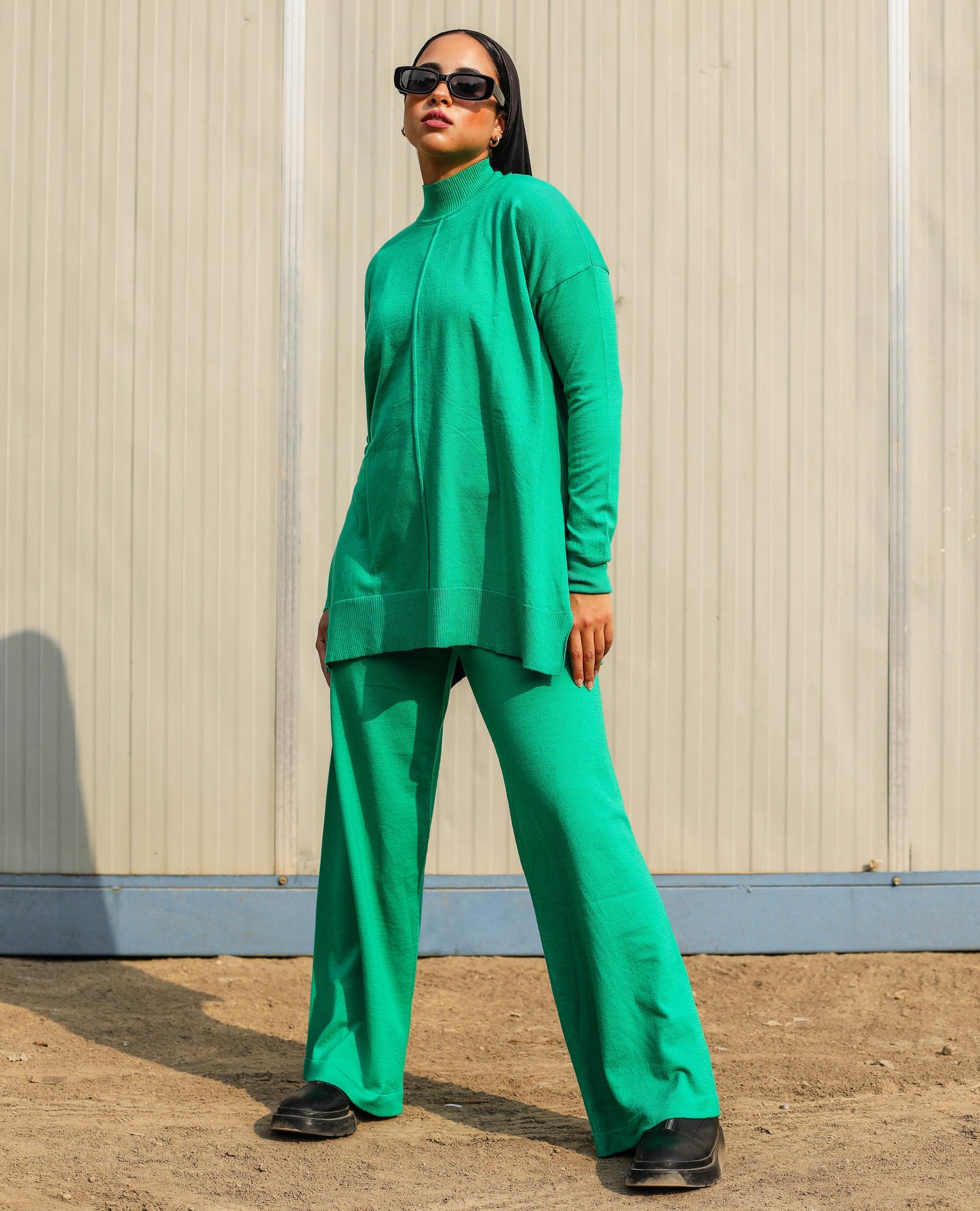 Knitwear Set Green