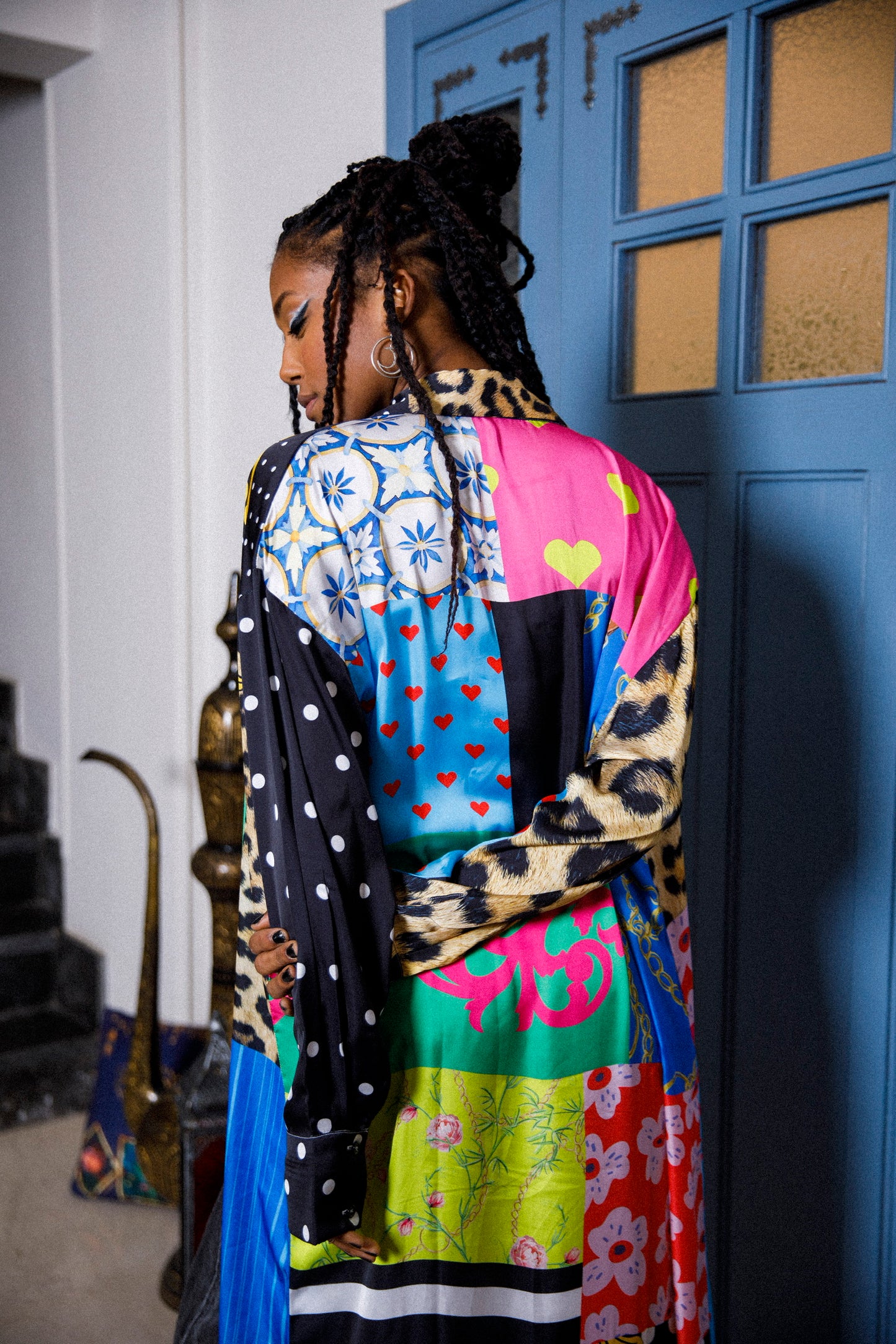 The Patchwork Shirt Dress