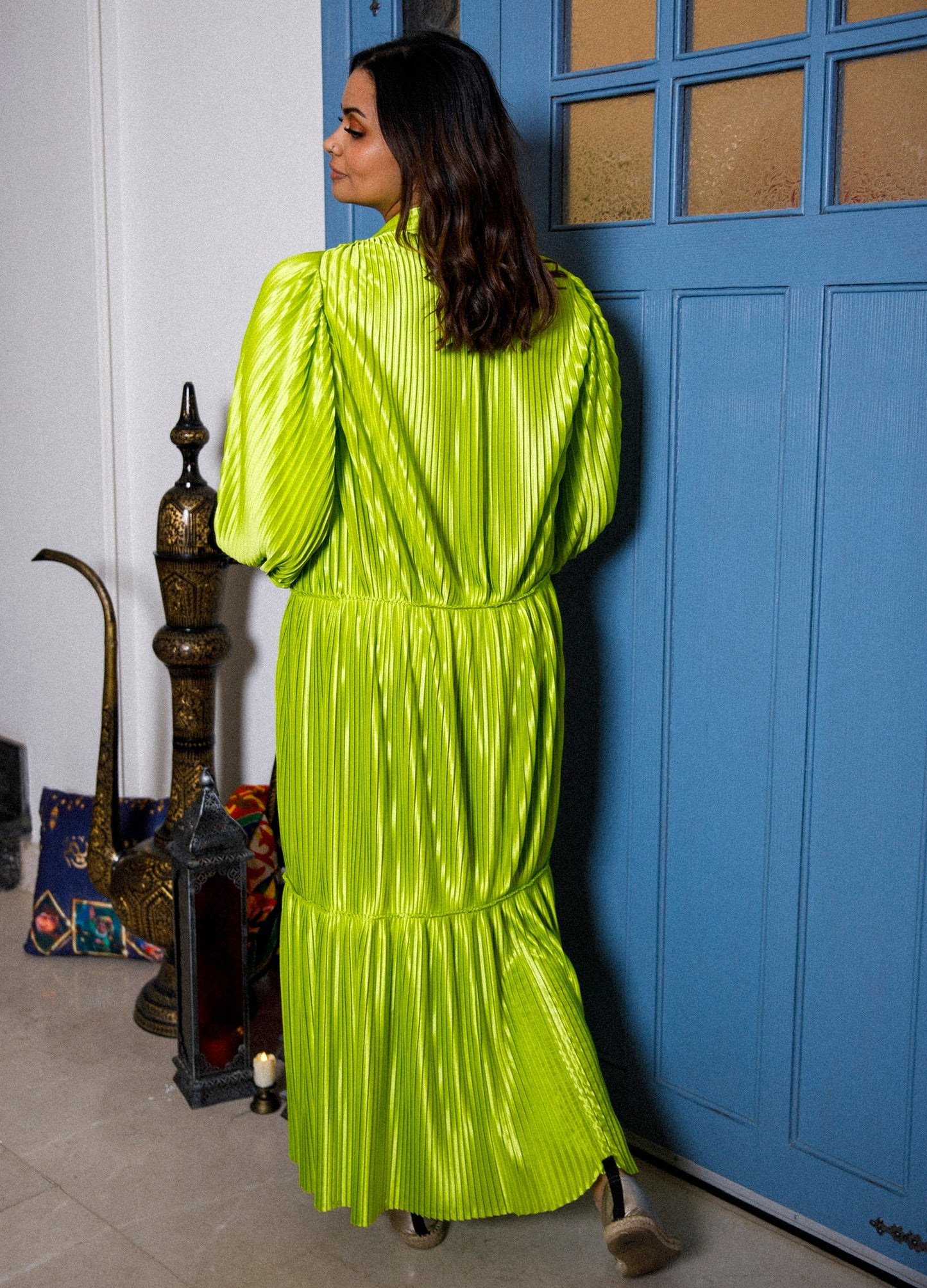 The Plisse Kaftan