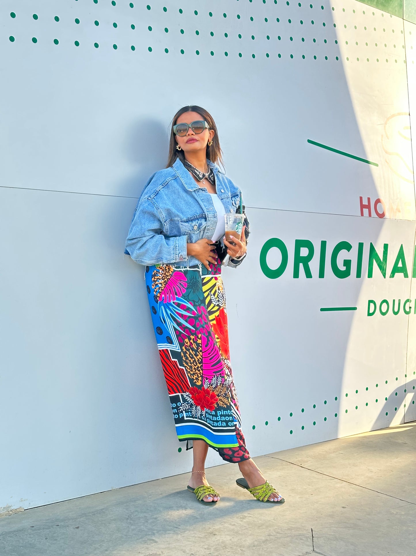 The Modern Palm Skirt