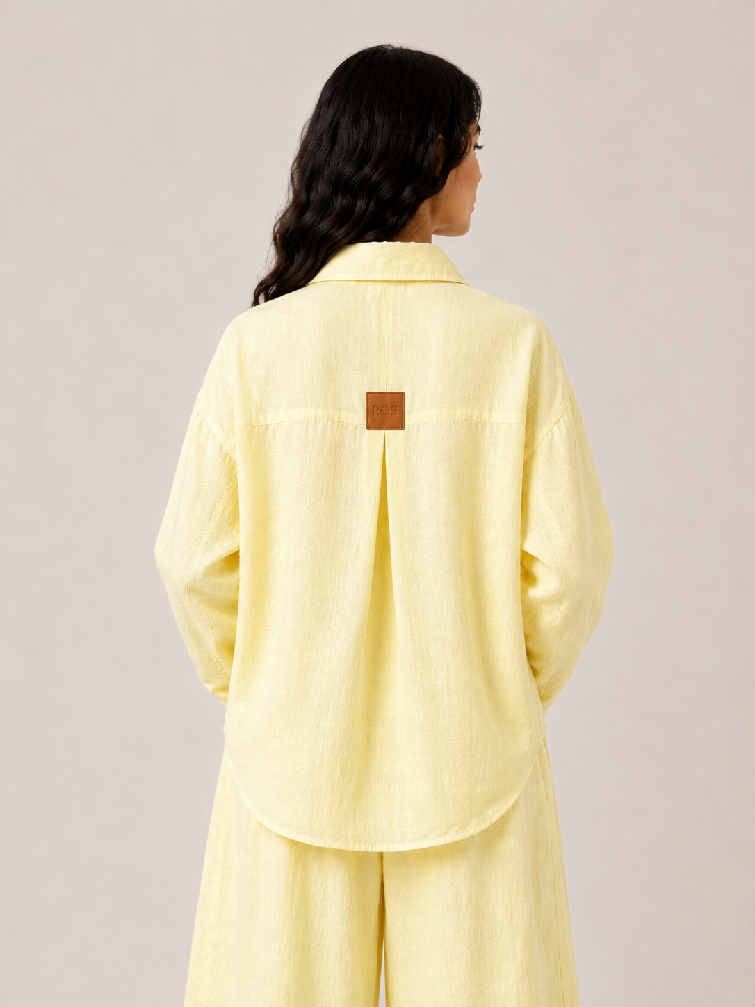 Ballon Linen Set - Yellow
