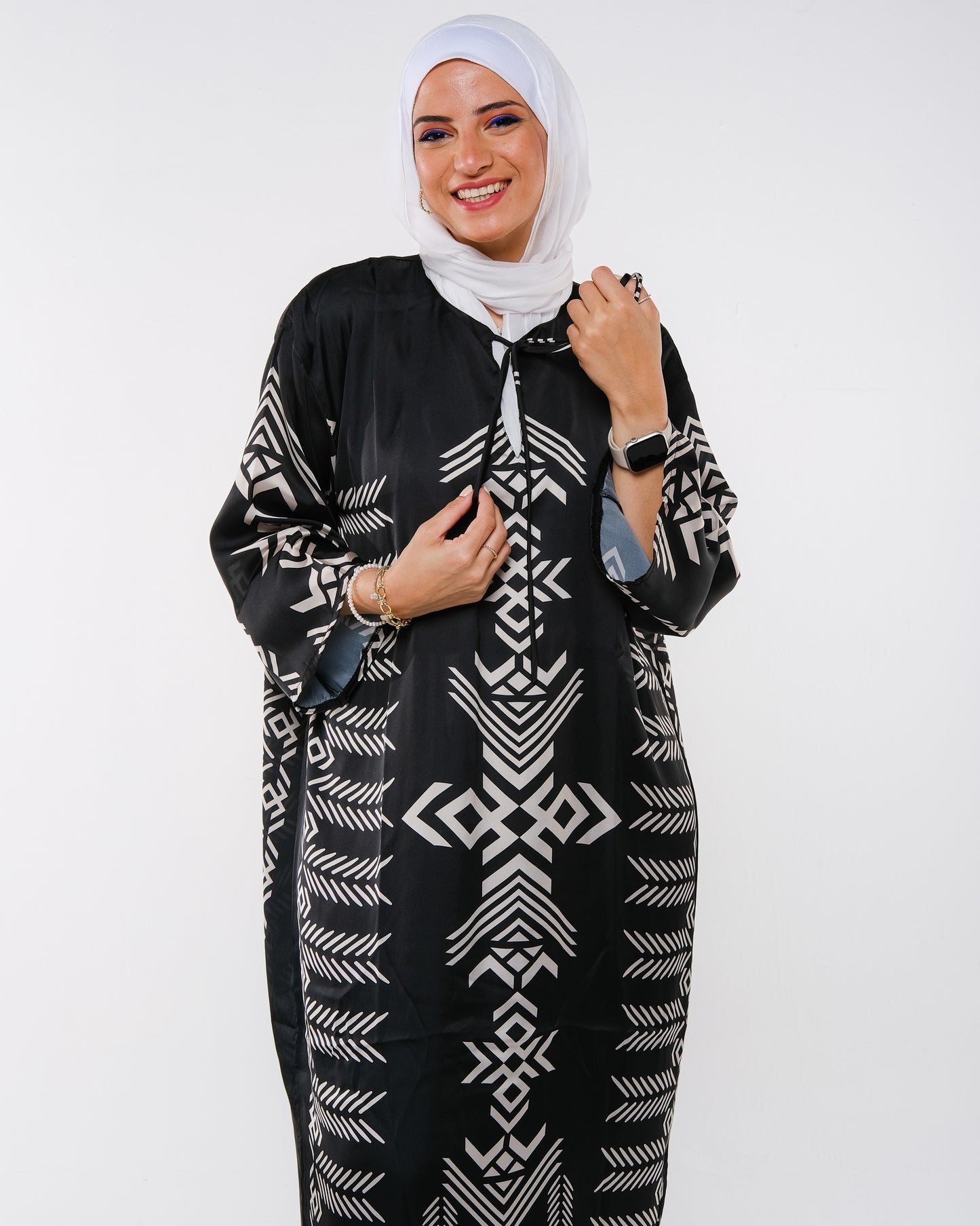 Geometric Pattern Dress