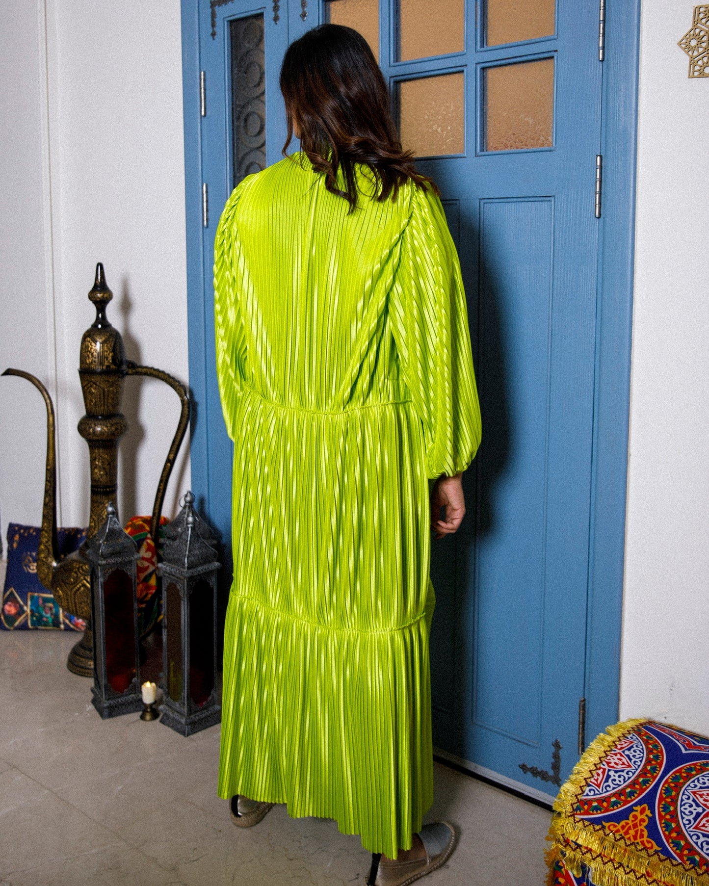 The Plisse Kaftan