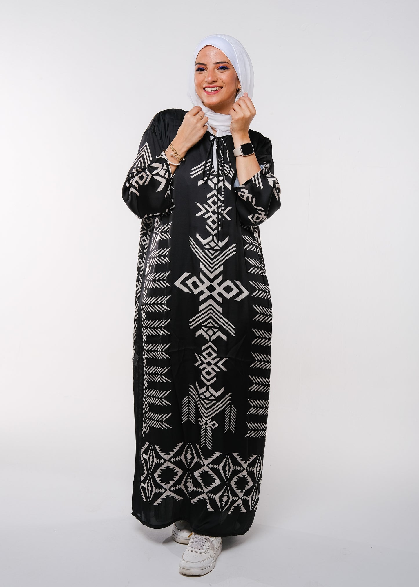 Geometric Pattern Dress