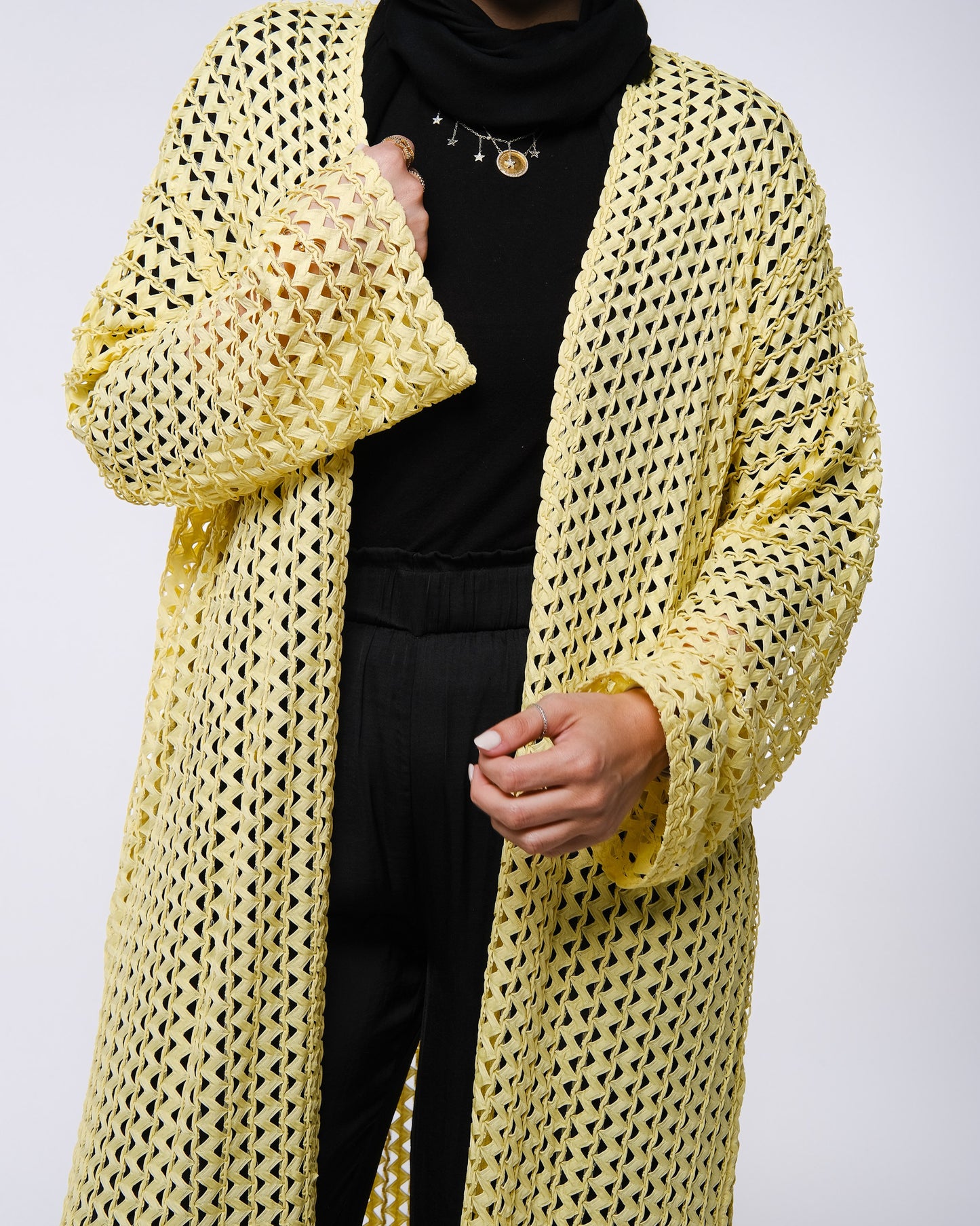 The Fishnet Cardigan