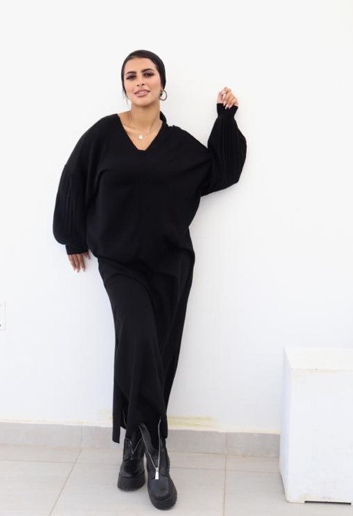Knitwear Dress Black