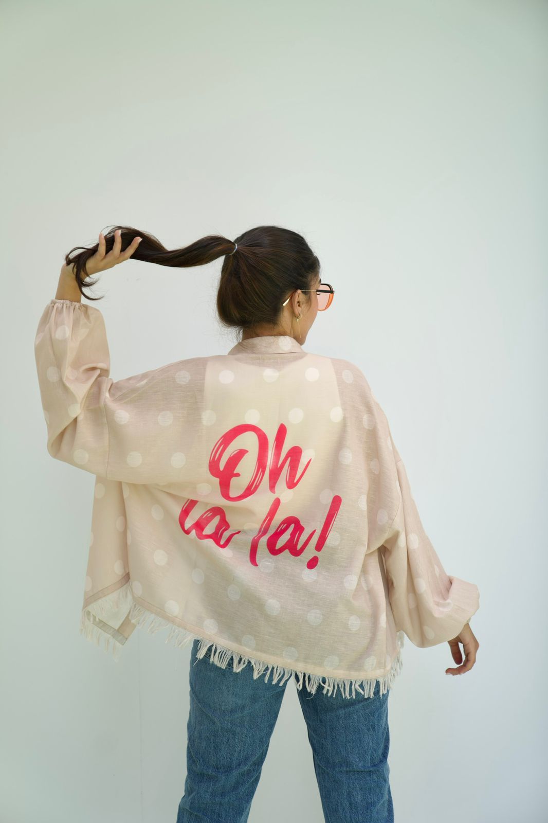 Linen Fringes Shirt - Oh Lala