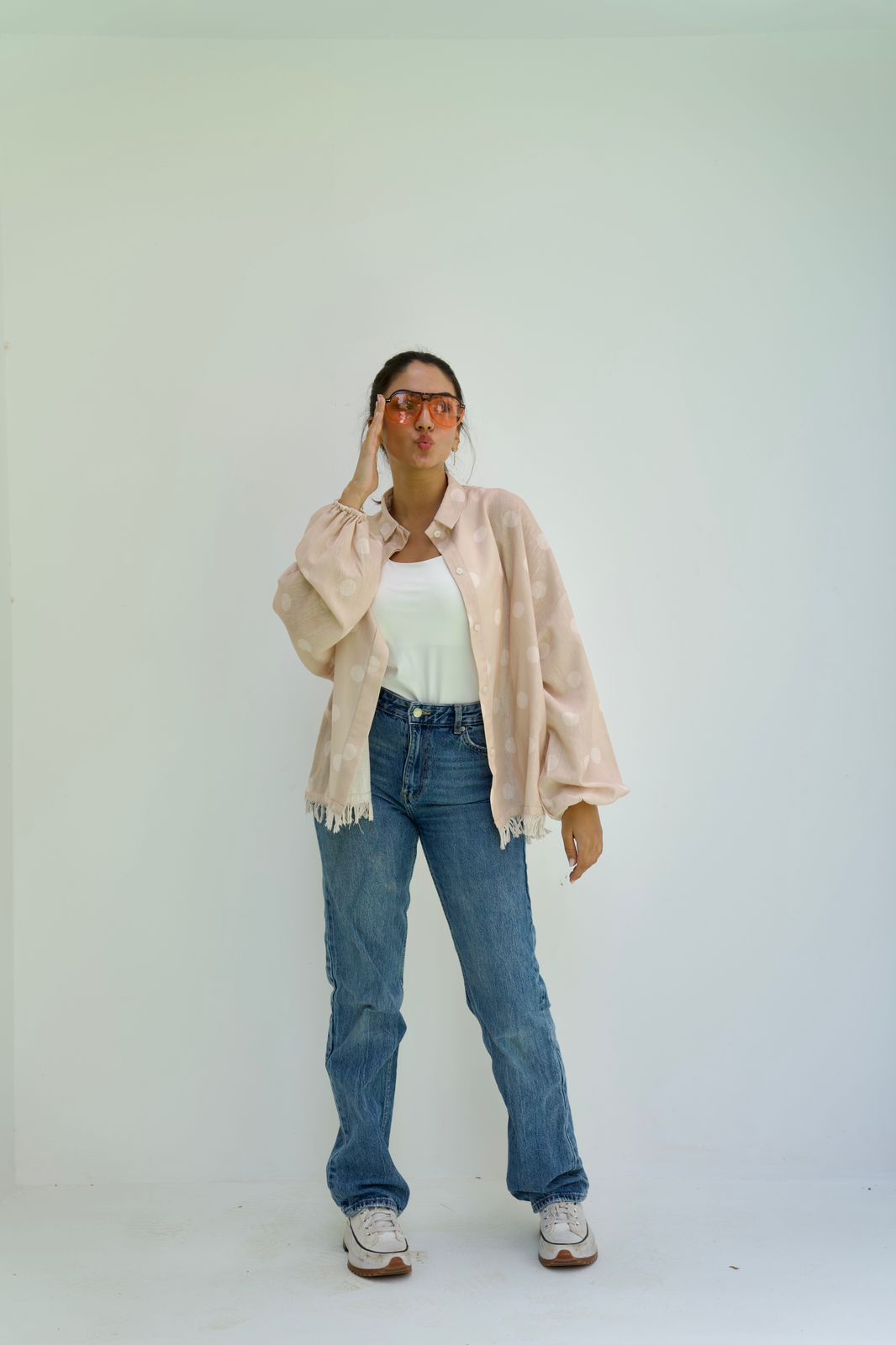 Linen Fringes Shirt - Oh Lala