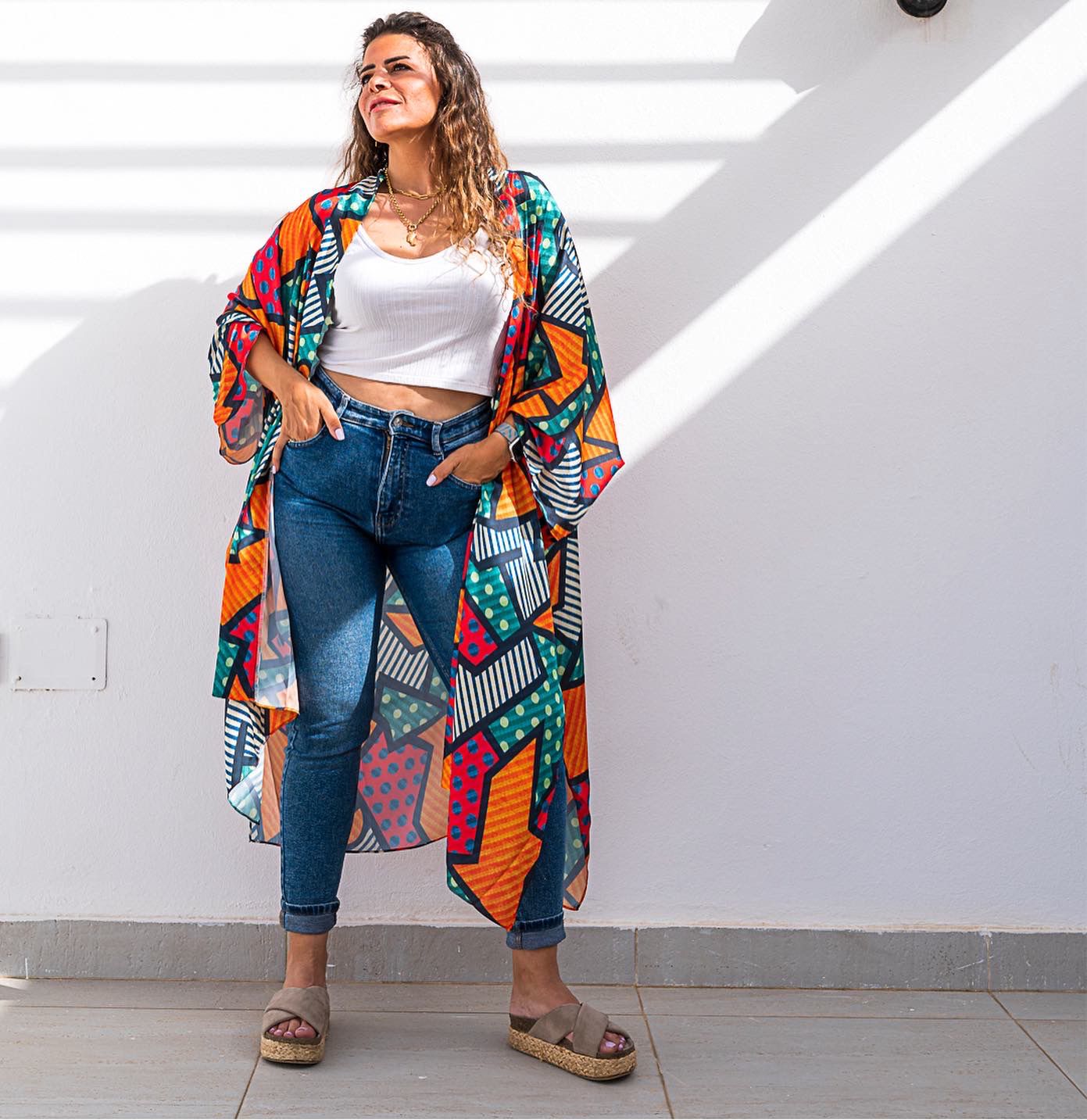 Color Up Your Life Kimono