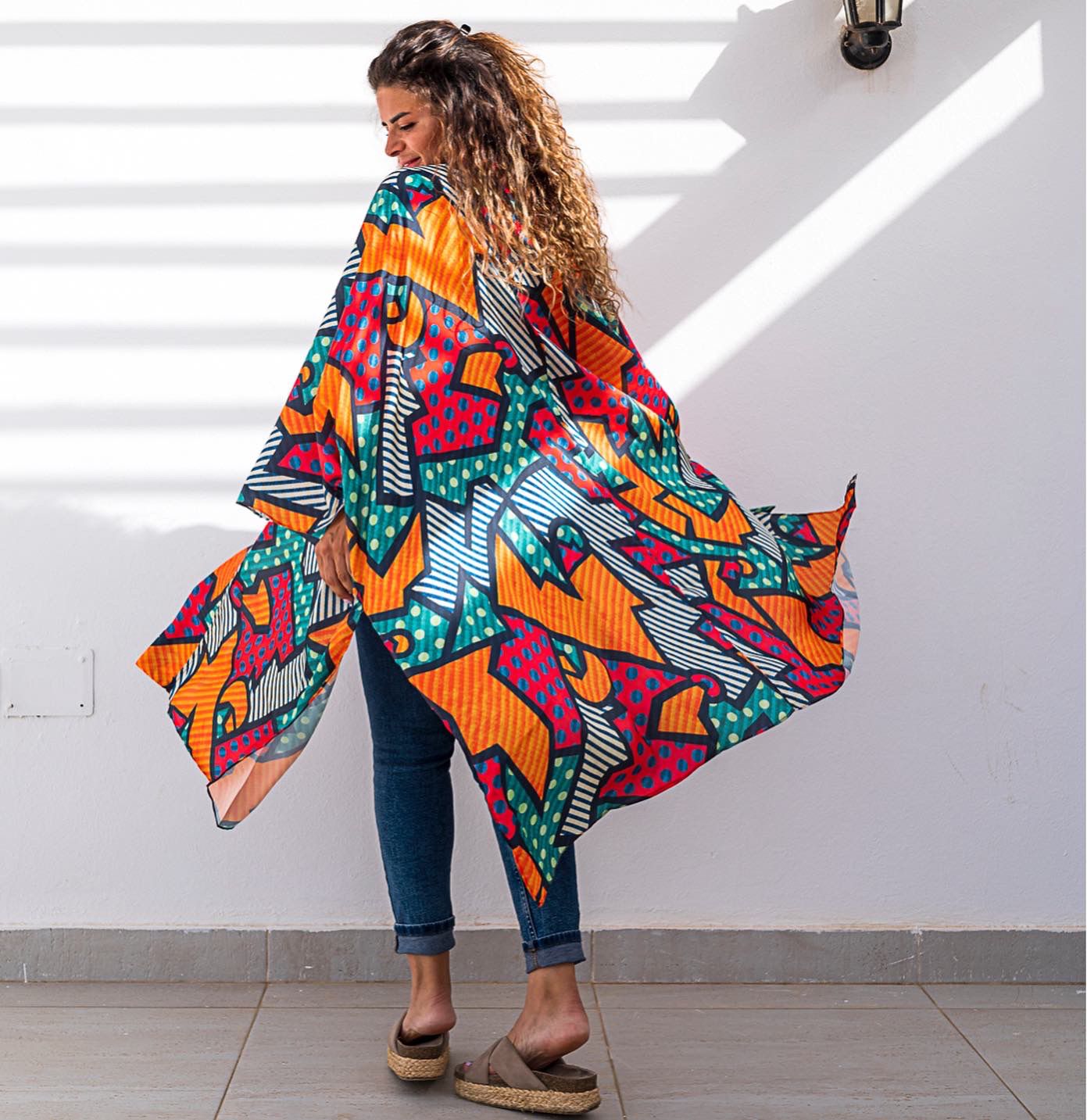 Color Up Your Life Kimono