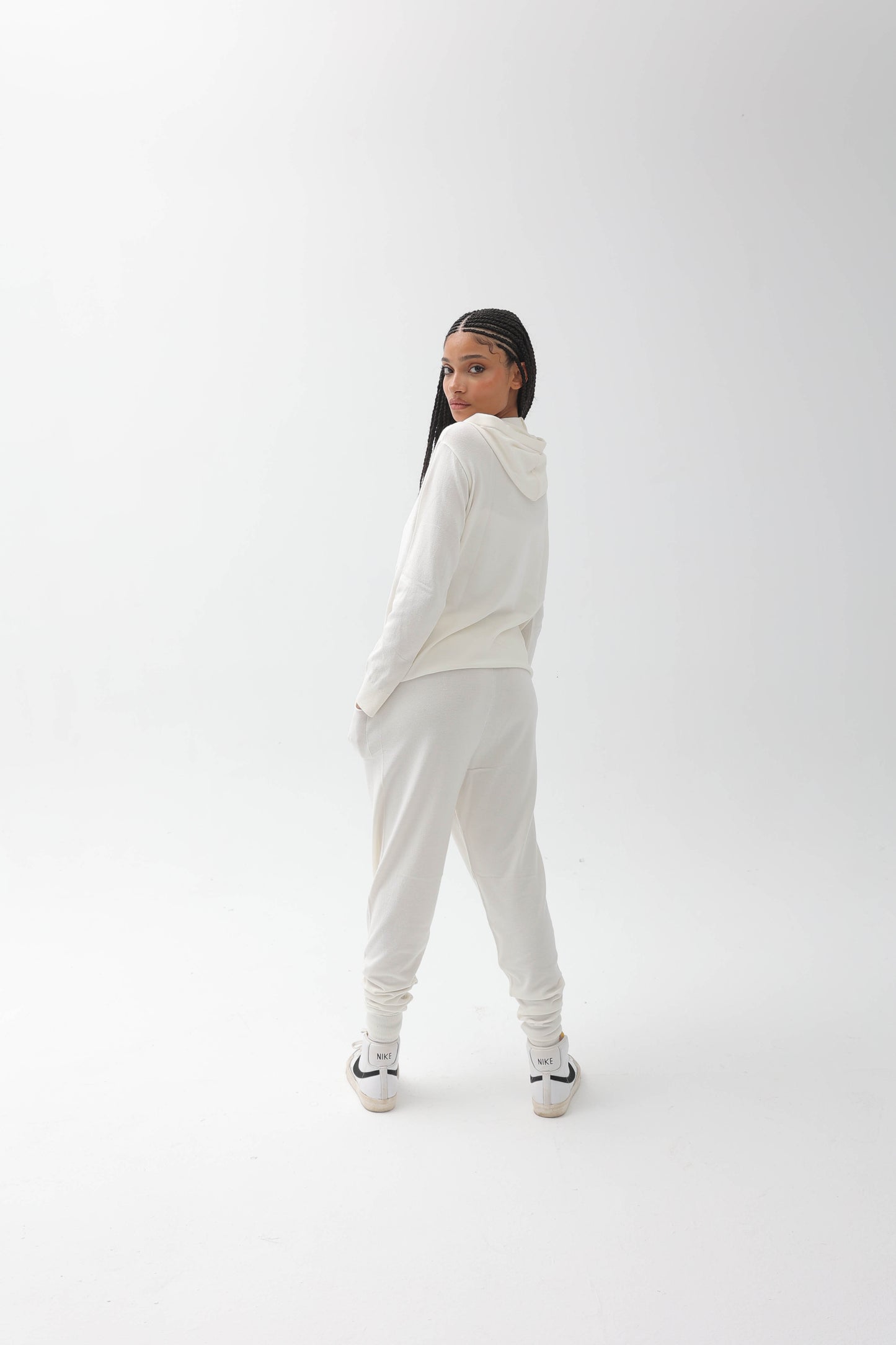 Basic Knitwear Set White