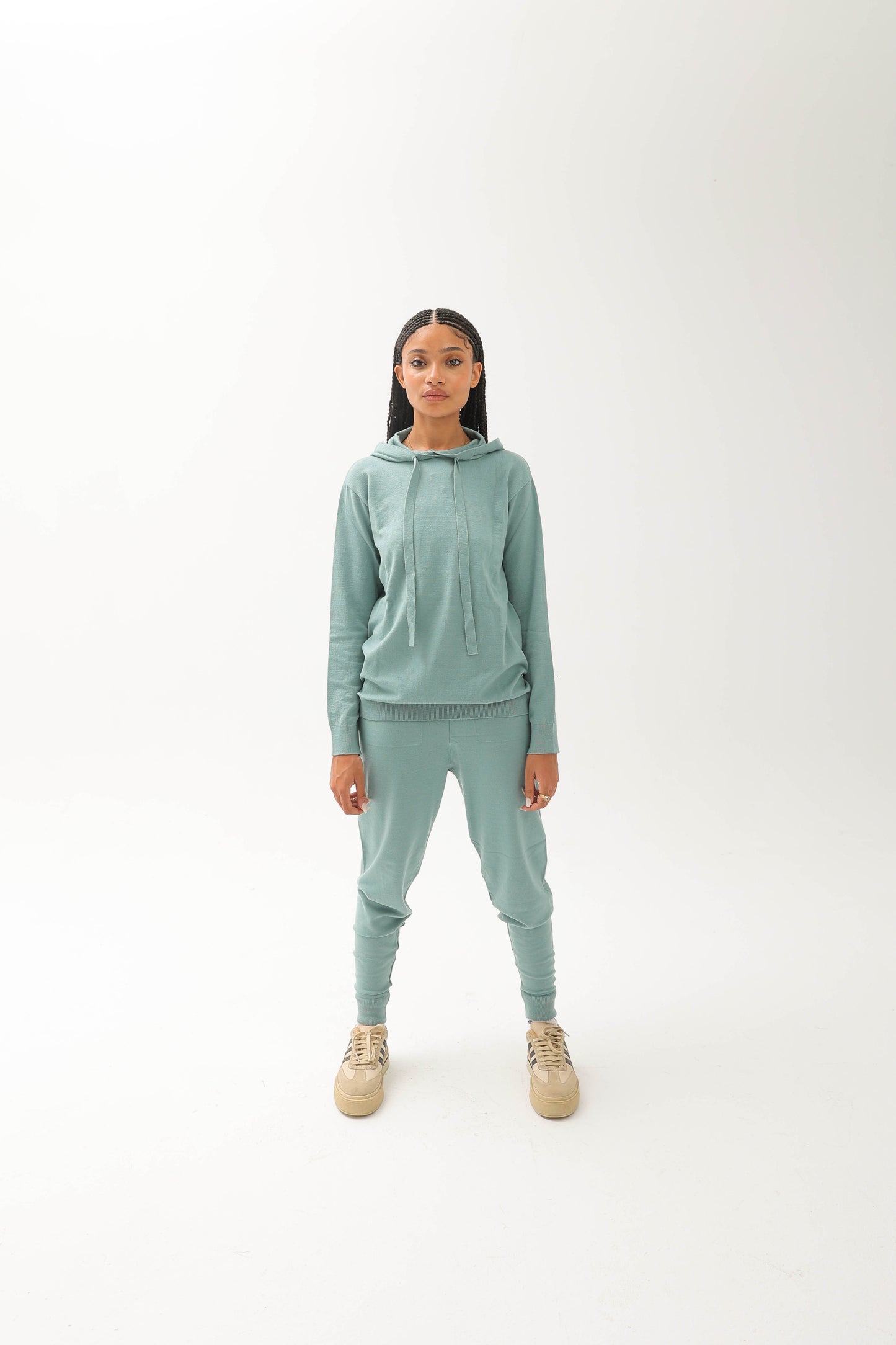Basic Knitwear Set Mint