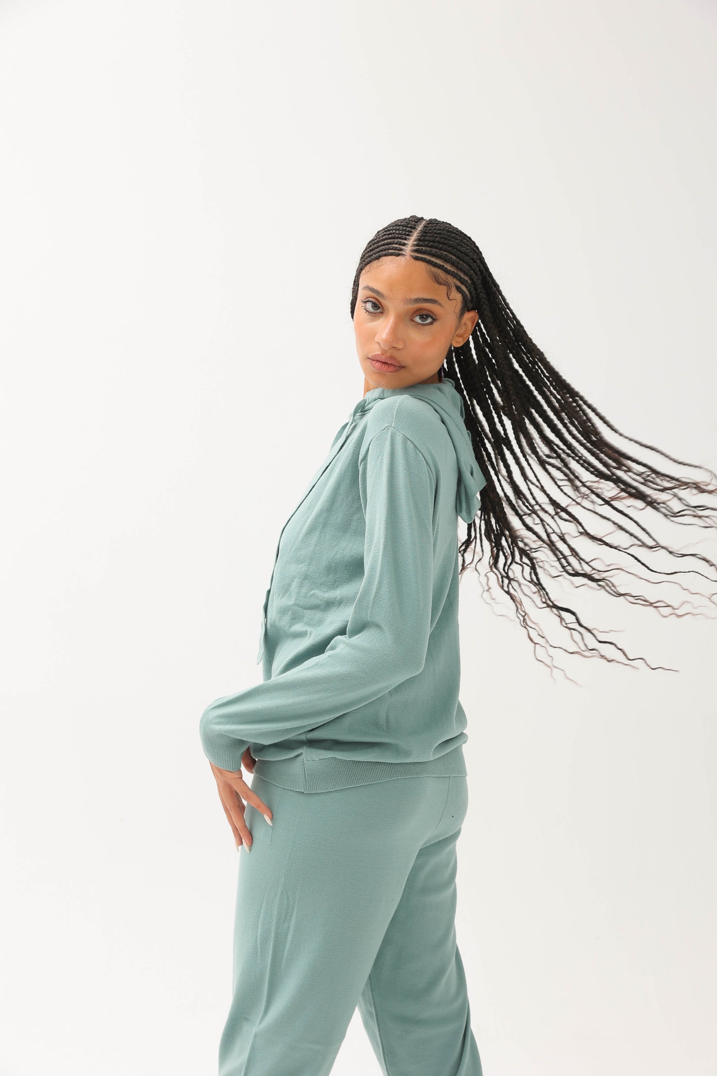 Basic Knitwear Set Mint