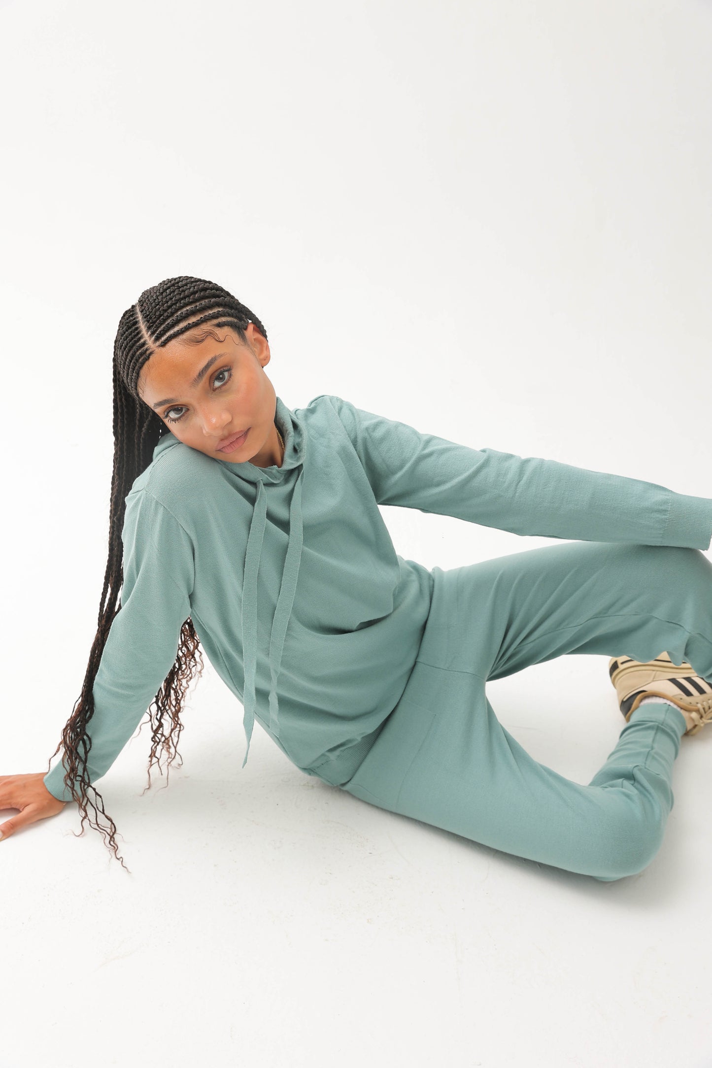 Basic Knitwear Set Mint