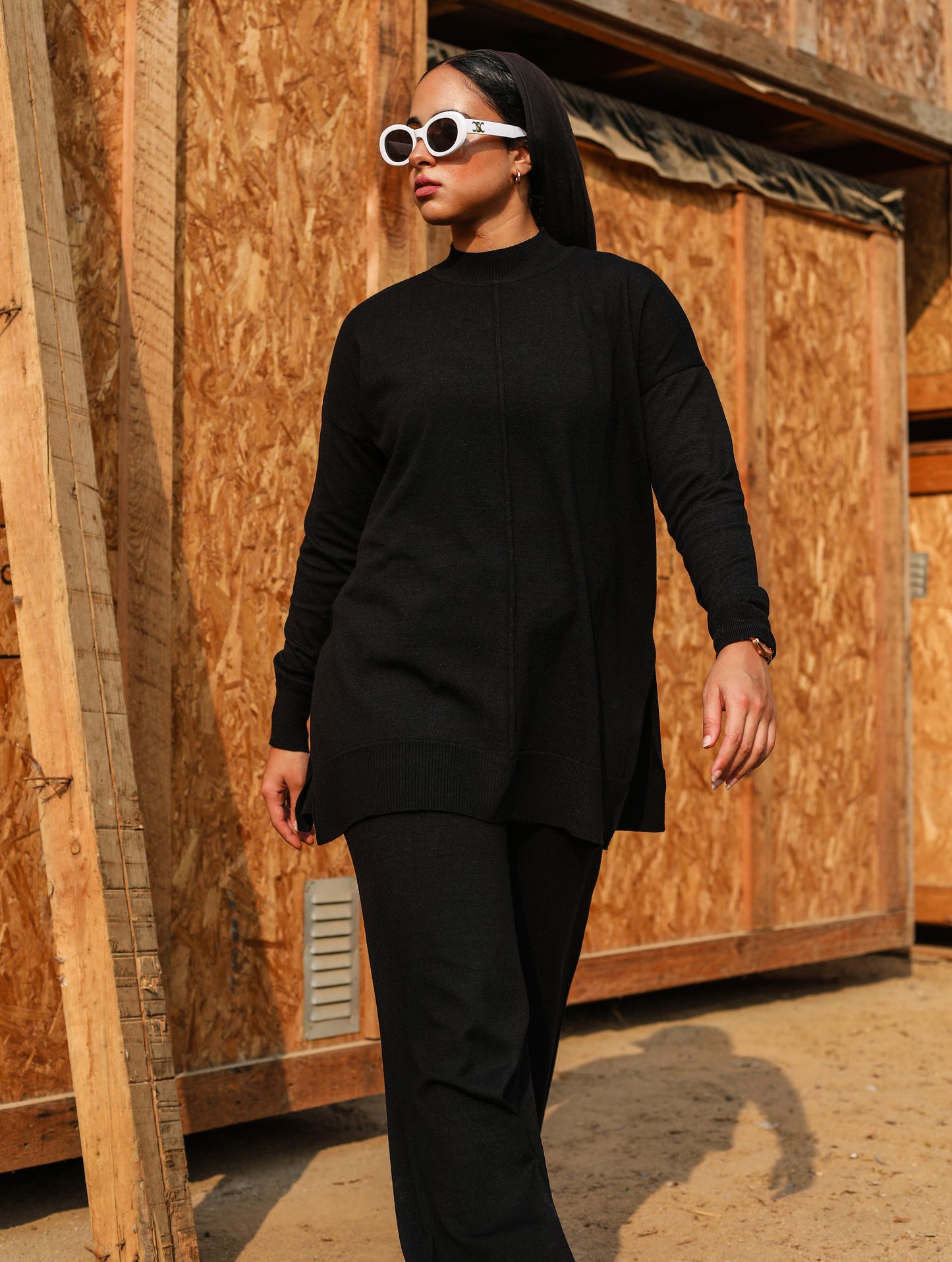 Best Seller Knitwear Set - Black