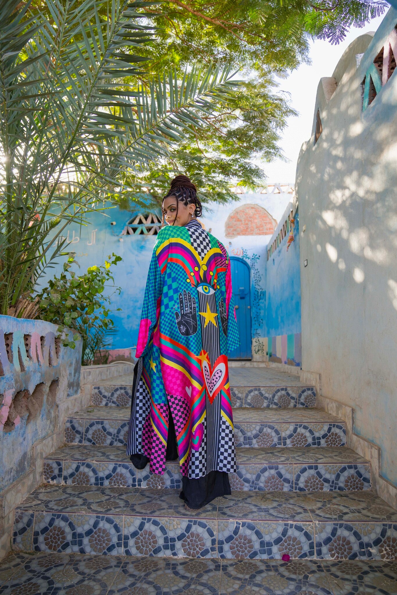 Indigo Kaftan