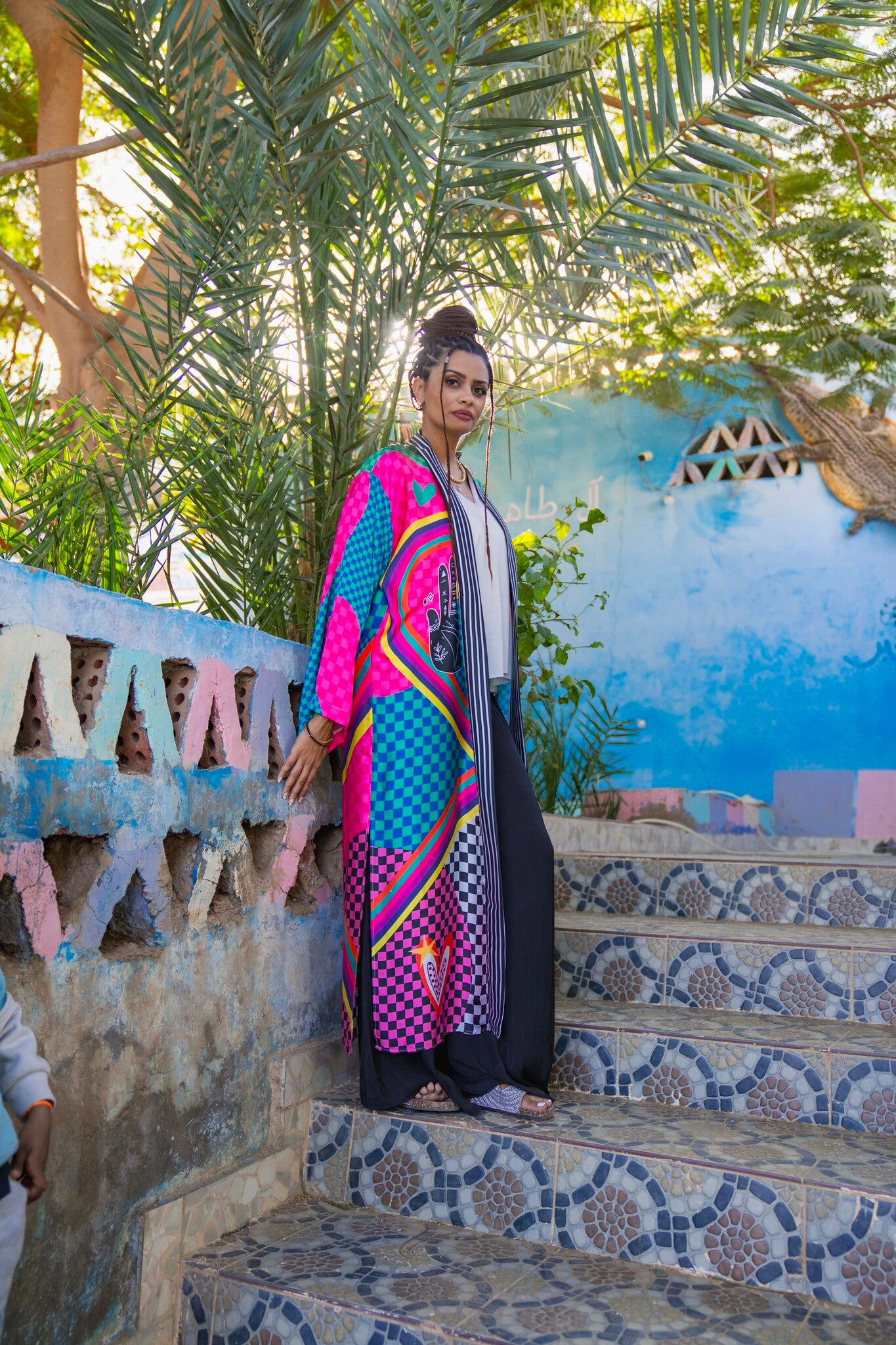 Indigo Kaftan