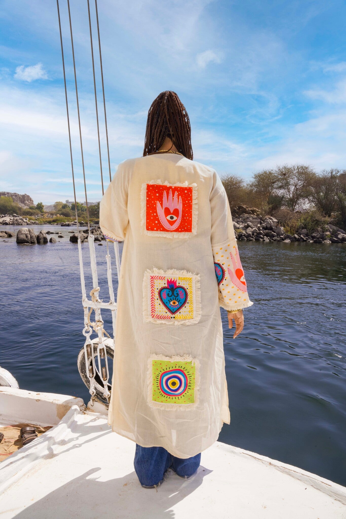 Patched Kaftan