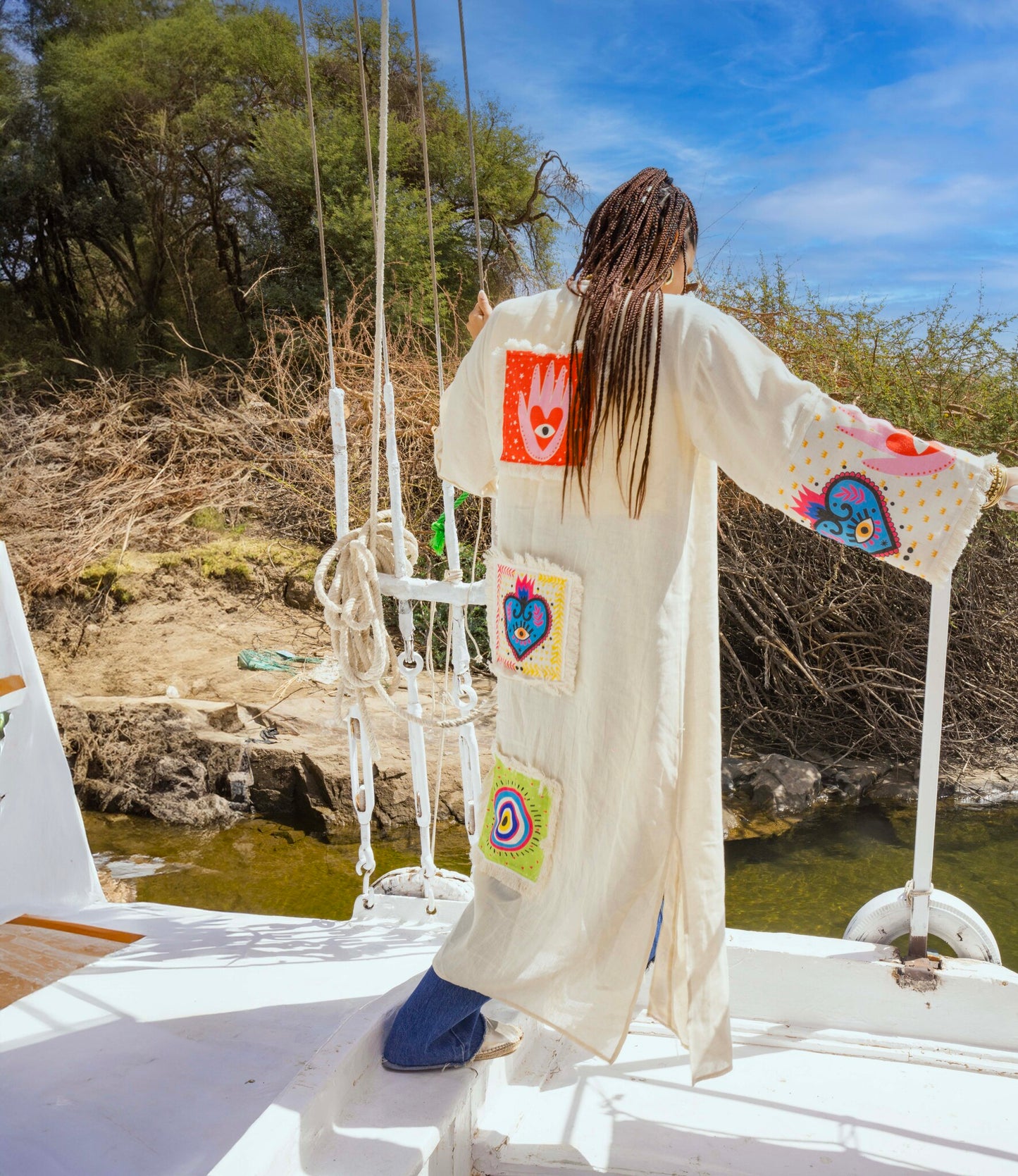 Patched Kaftan