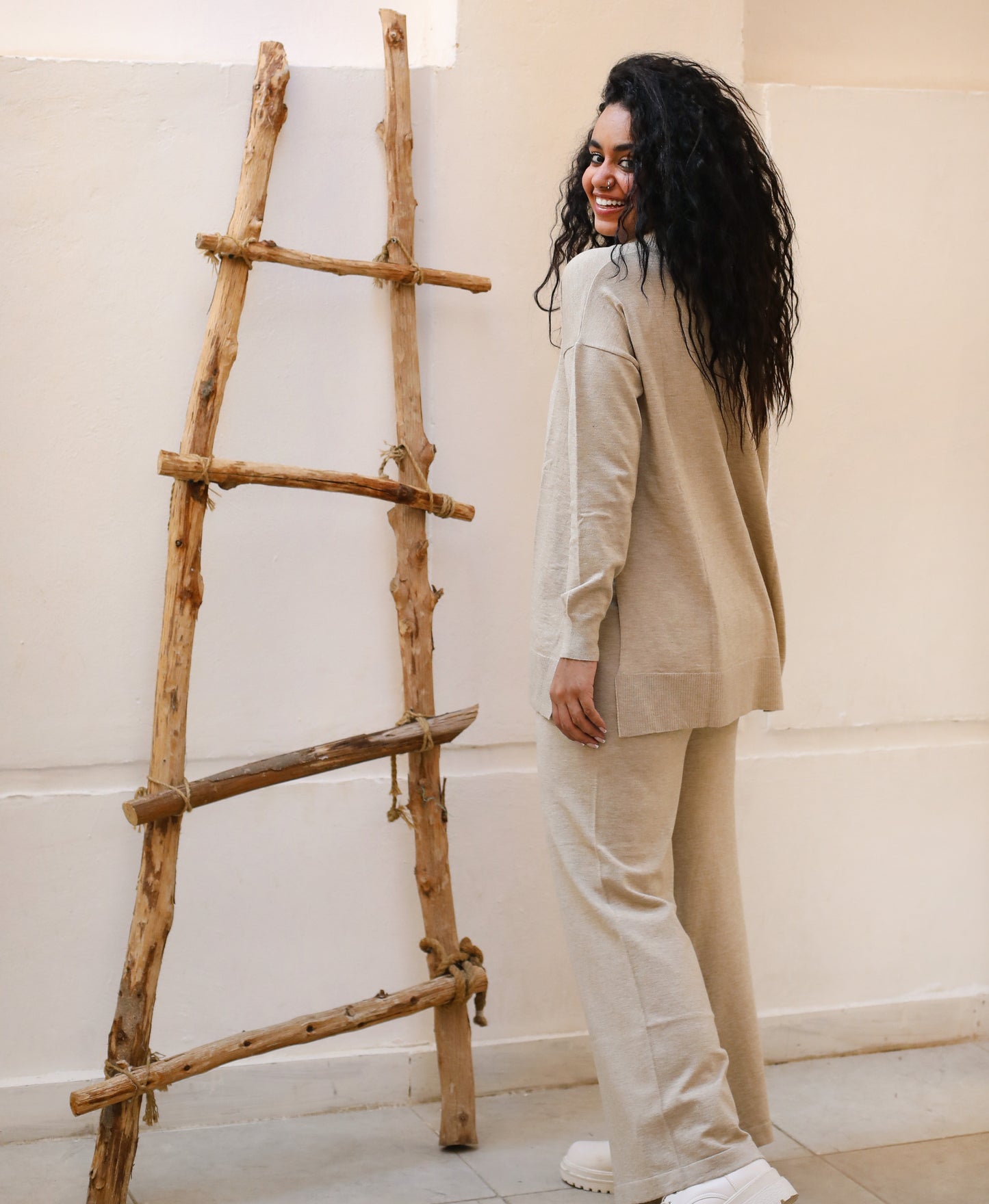 Knitwear Set Beige