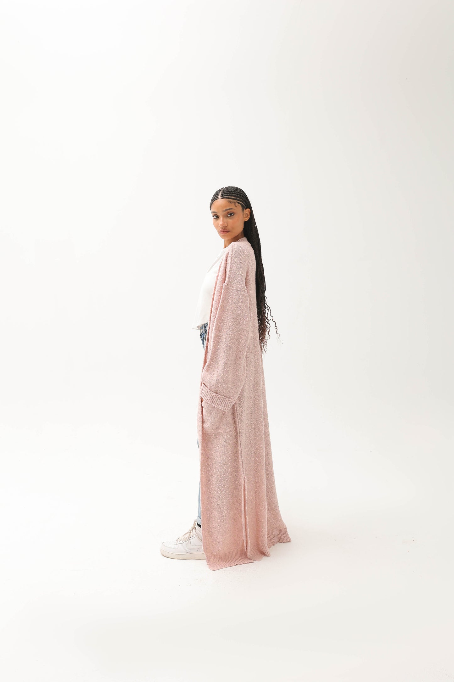 Tweet Knitwear Cardigan Pink