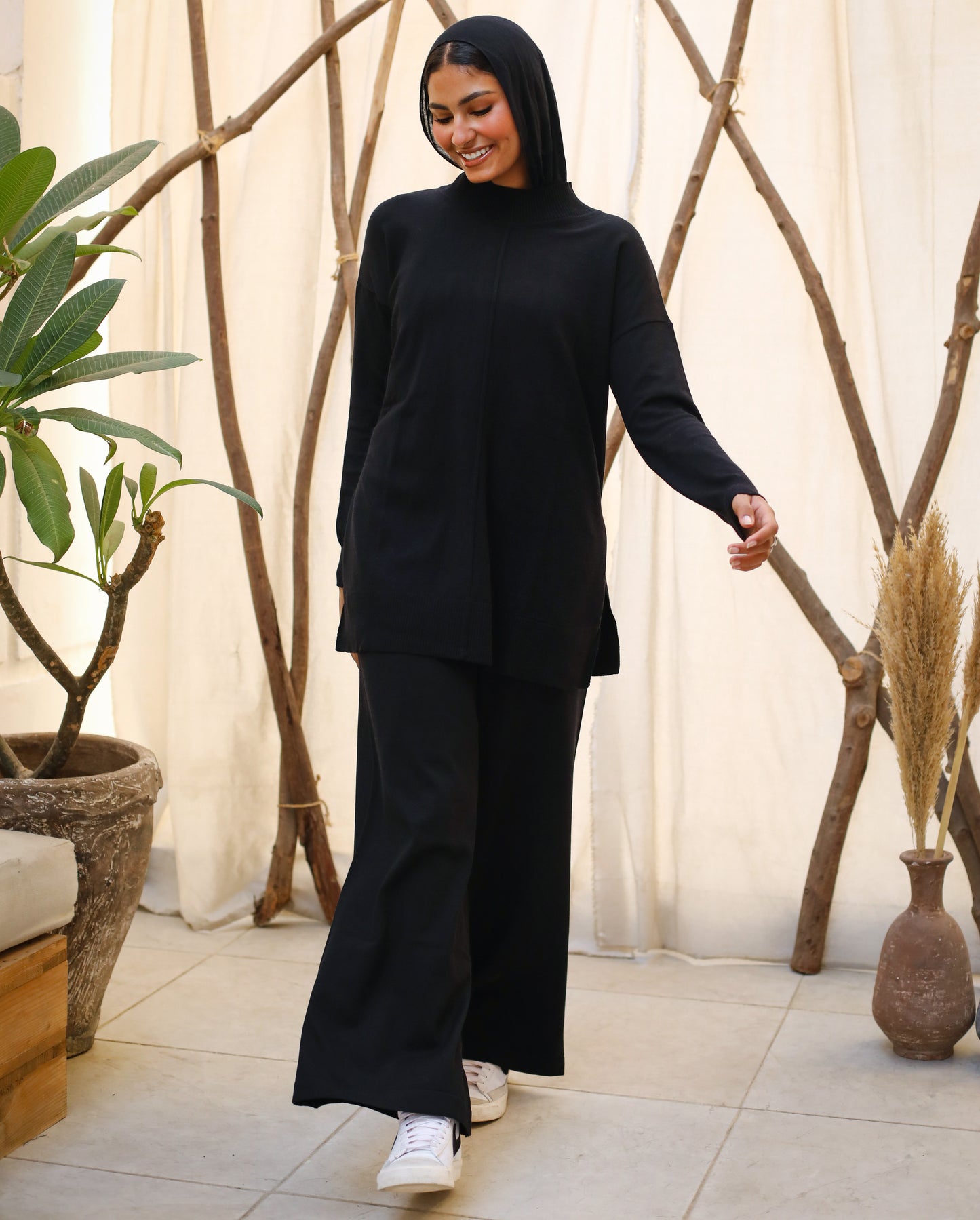 Knitwear Set Black