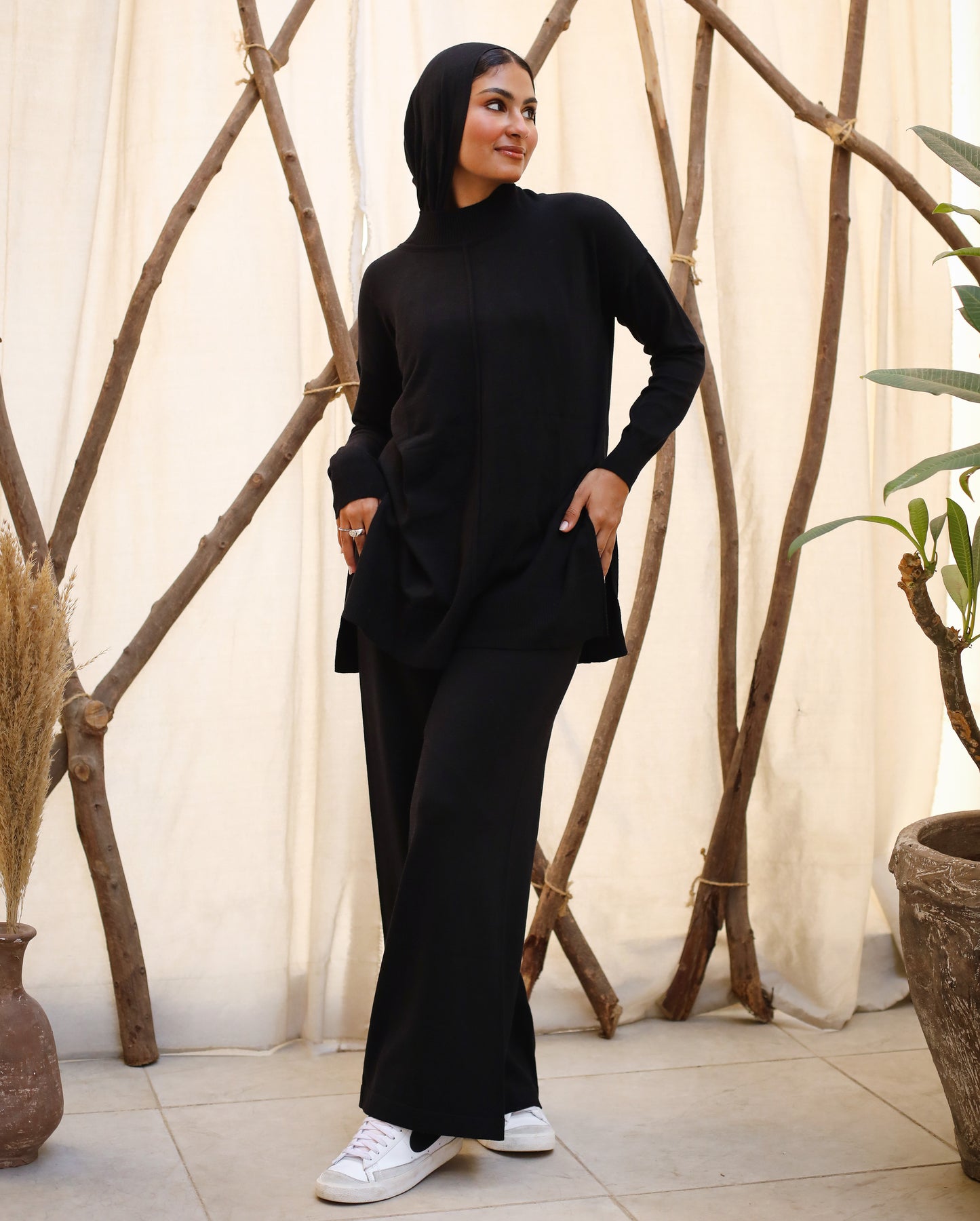 Knitwear Set Black