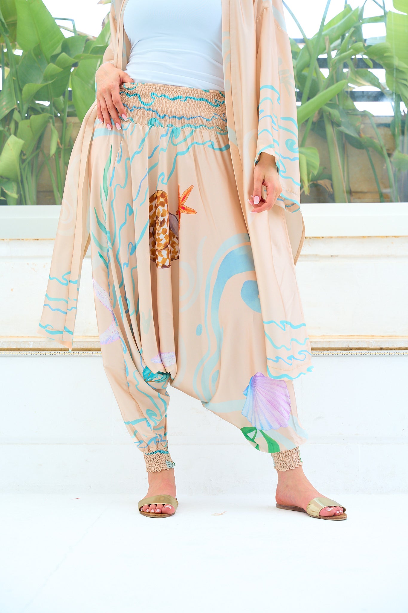 Shell Muse Shrwal Set