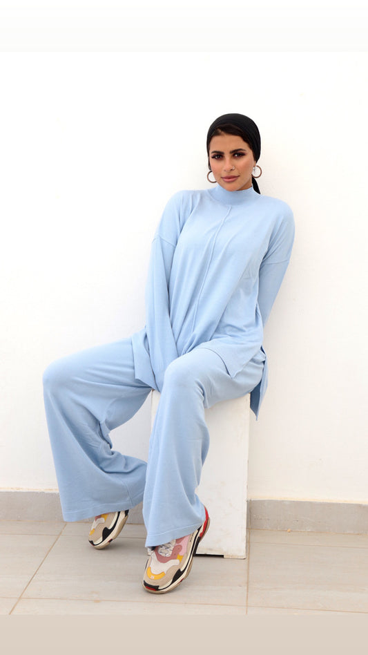 Best Seller Knitwear Set - Baby Blue