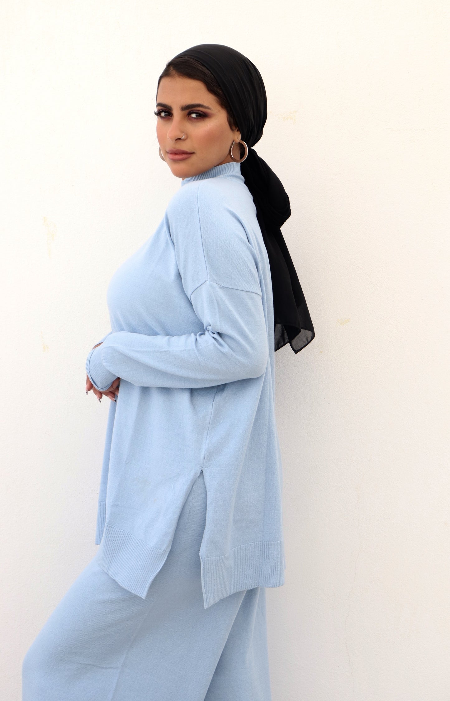 Best Seller Knitwear Set - Baby Blue