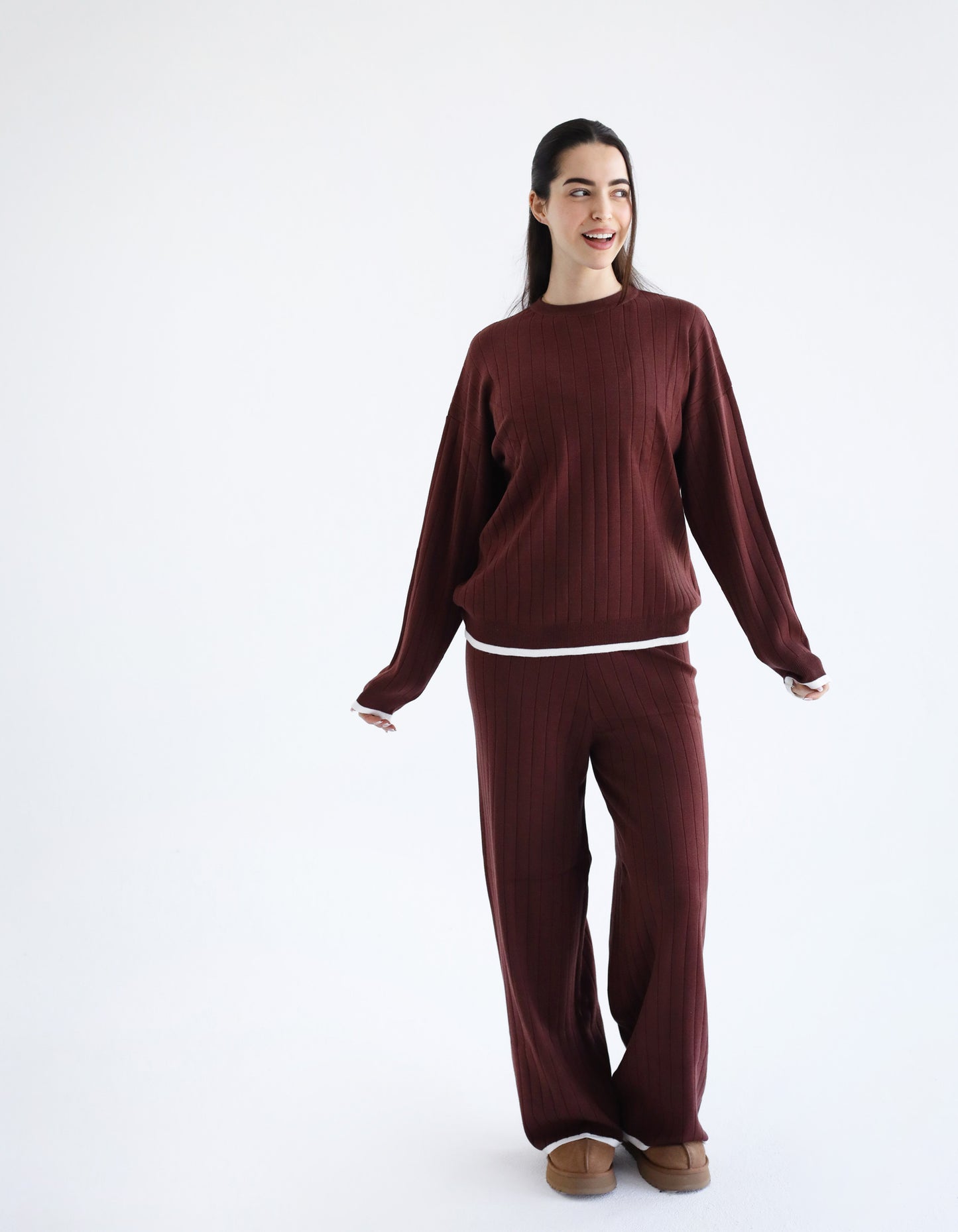 The Soft Touch Duo Set - Burgundy