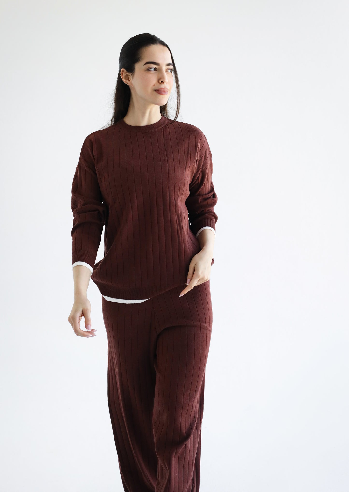 The Soft Touch Duo Set - Burgundy